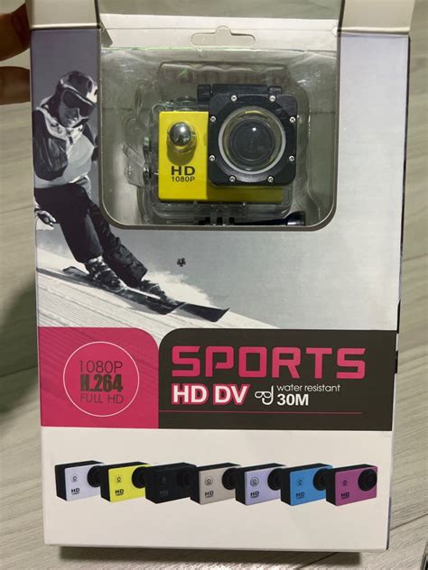 Основные функции Sports HD DV 1080p