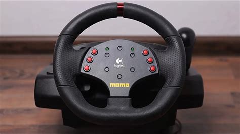 Подключение руля Logitech Momo Racing к компьютеру