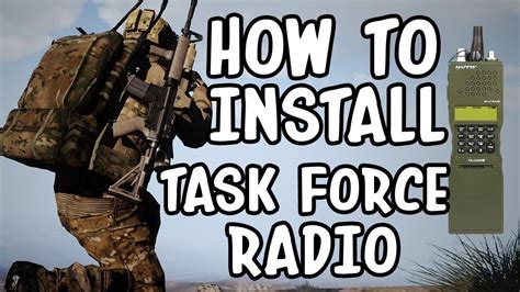 Подключение Task Force Radio в игре