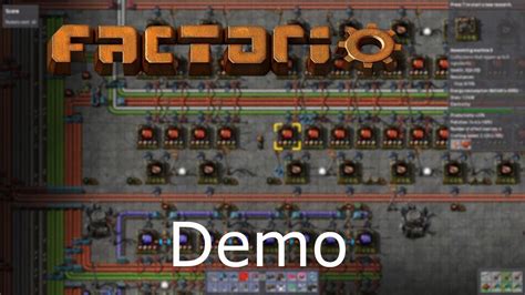 Что такое Factorio Demo?